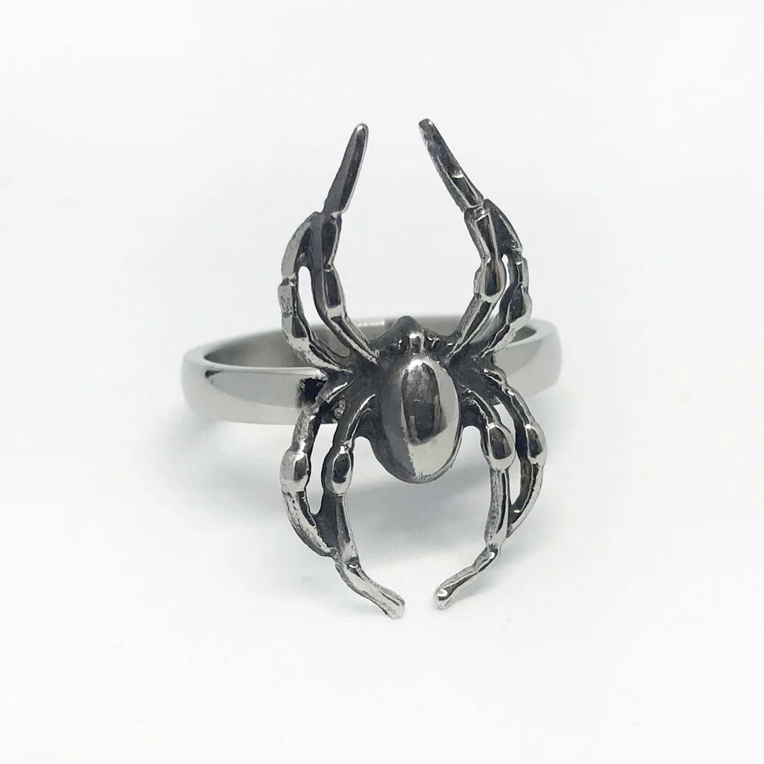 Mysticum Luna Jewelry Orb Weaver Spider Ring 4 Mysticum Luna Jewelry Orb Weaver Spider Ring