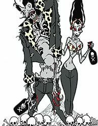 Poster Pop Gift Ideas Pigors Psychobilly Zombies Sticker