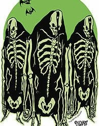 Poster Pop Pigors Misfit Ghouls Sticker