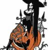 Poster Pop Pigors Halloween Queen Sticker 2 Poster Pop Pigors Halloween Queen Sticker