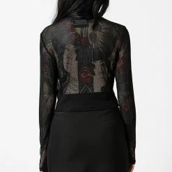Killstar Planetary Party Mesh Top Women's Stuff