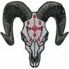 Kreepsville666 Voodoo Goat Skull Patch