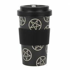 Gothic Gifts Pentagram Bamboo Eco Travel Mug Gift Ideas 9 Gothic Gifts Pentagram Bamboo Eco Travel Mug Gift Ideas