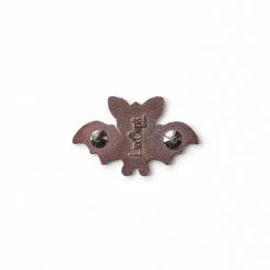 LuxCups Creative Pink Bat Enamel Pin