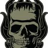 Poster Pop Kruse Franken-Skull Sticker