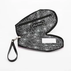 Rock Rebel We Belong Dead Glitter Coffin Wallet - Green Wallets