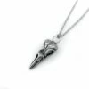 Mysticum Luna Raven Skull Necklace