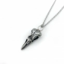 Mysticum Luna Raven Skull Necklace