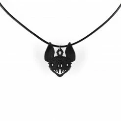 Rogue And Wolf Jewelry Vampire Bat Choker In Black