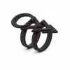 Rogue And Wolf Jewelry Rune Ring In Black