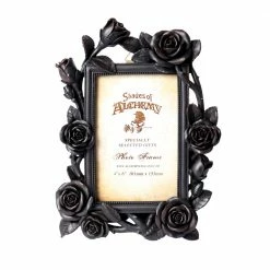 Alchemy Of England Rose & Vine Photo Frame (6x4") Black