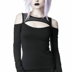 Killstar Women's Stuff Seraphim Long Sleeve Top
