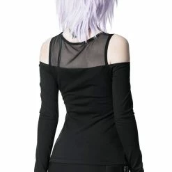 Killstar Women's Stuff Seraphim Long Sleeve Top