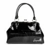 Sourpuss Shock Me Handbag - Black/Black Bags & Backpacks 2 Sourpuss Shock Me Handbag - Black/Black Bags & Backpacks