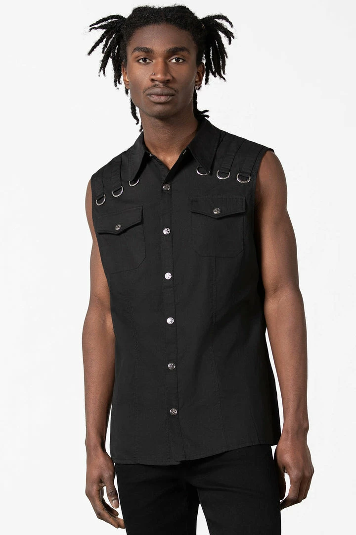 Killstar Riodan Button-Up Vest 3 Killstar Riodan Button-Up Vest