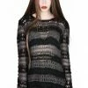 Killstar Strange Daze Faux- Mohair Sweater