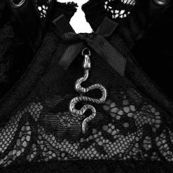 Killstar Sacred Spirits Velvet Bralet - Black