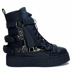 Strange Cvlt Disorder 2 Black Boot Footwear