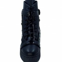 Strange Cvlt Disorder 2 Black Boot Footwear