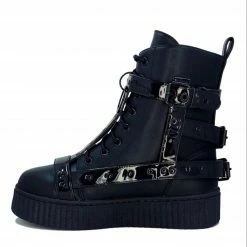 Strange Cvlt Disorder 2 Black Boot Footwear
