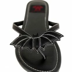Strange Cvlt Betty Bat Sandal Black Women's Stuff