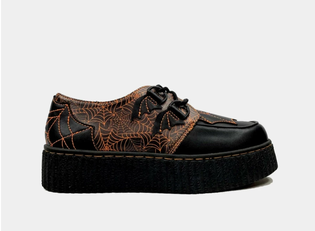 Strange Cvlt Krypt Spiderweb - Orange/Black Men's Stuff 3 Strange Cvlt Krypt Spiderweb - Orange/Black Men's Stuff