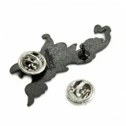 Ectogasm Pins Snapdragon Skull Botanical Enamel Pin