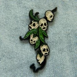 Ectogasm Pins Snapdragon Skull Botanical Enamel Pin 11 Ectogasm Pins Snapdragon Skull Botanical Enamel Pin