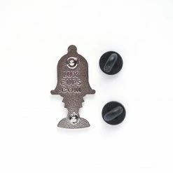 LuxCups Creative Spider Cloche Enamel Pin Pins