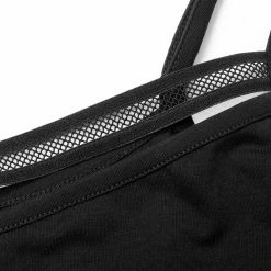 Punk Rave Women's Stuff Cutout Mesh Splice Skull Tank Top