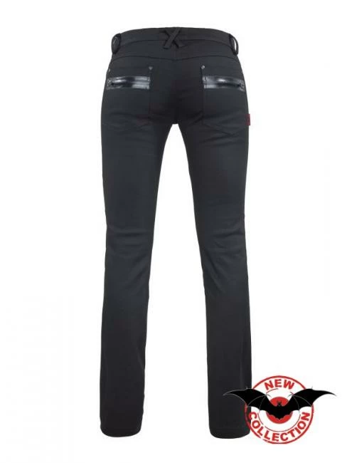 Queen Of Darkness Pants With Black Zippers 5 Queen Of Darkness Pants With Black Zippers