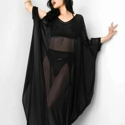FOXBLOOD The Shadow Mesh Kaftan