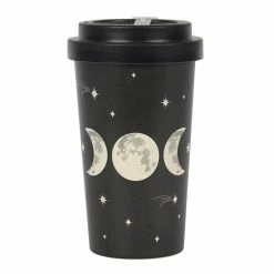 Gothic Gifts Triple Moon Bamboo Eco Travel Mug Gift Ideas