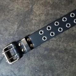 Ape Leather Two Row Eyelet Belt