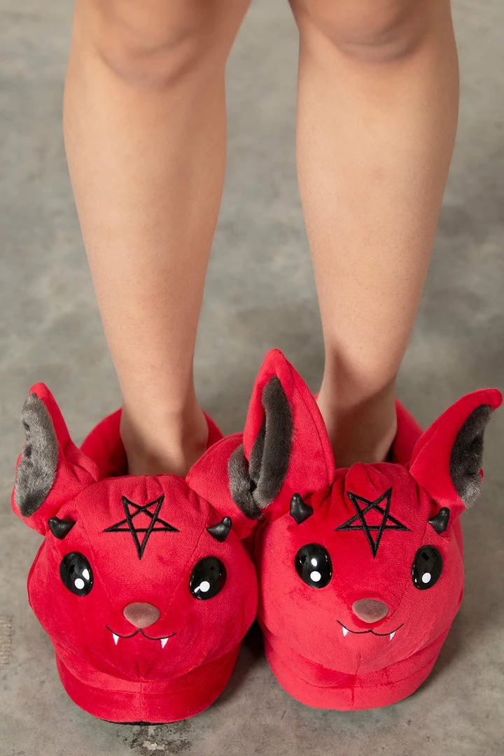 Killstar Vampir Slippers - Blood Accessories 9 Killstar Vampir Slippers - Blood Accessories