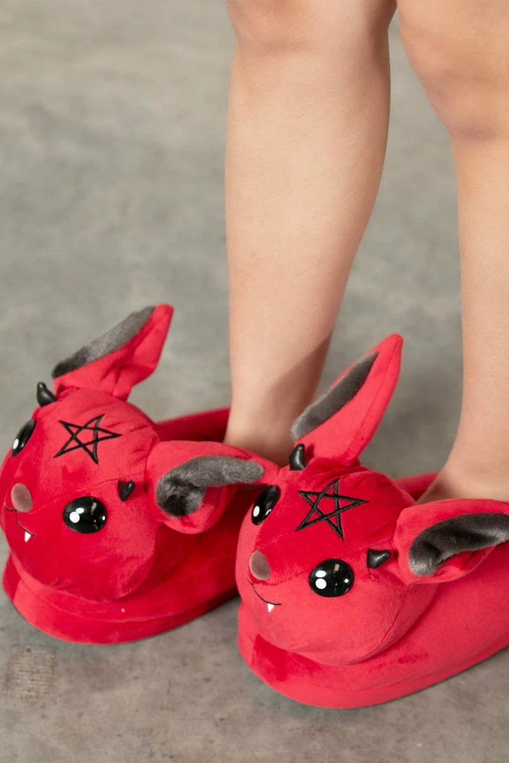 Killstar Vampir Slippers - Blood Accessories 8 Killstar Vampir Slippers - Blood Accessories