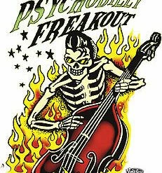 Poster Pop Vince Ray Psychobilly Freakout Sticker Gift Ideas