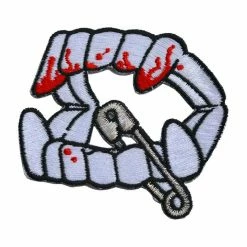 Kreepsville666 Gift Ideas Vamp Teeth Patch