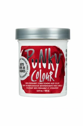 Punky Colour, Semi-Permanent Conditioning Hair Color, Vermillion Red, 3.5 Fl Oz 3 Punky Colour, Semi-Permanent Conditioning Hair Color, Vermillion Red, 3.5 Fl Oz