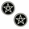 Neva Nude Wicca Black Glitter Nipple Cover Pasties