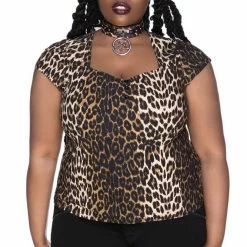 Killstar Wildling Top - Leopard 10 Killstar Wildling Top - Leopard