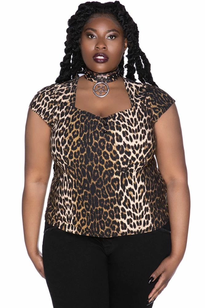 Killstar Wildling Top - Leopard 6 Killstar Wildling Top - Leopard