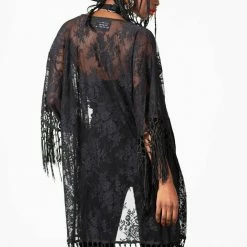 Killstar Women's Stuff Witch Hazel Lace Kimono