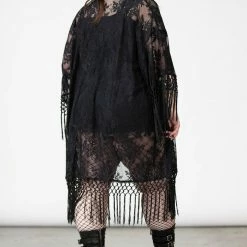 Killstar Women's Stuff Witch Hazel Lace Kimono