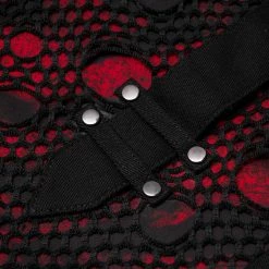 Punk Rave Women's Stuff Punk Blood Dark Denim Women's Pants