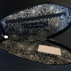 Rock Rebel Lily Bat Coffin Wallet Wallets