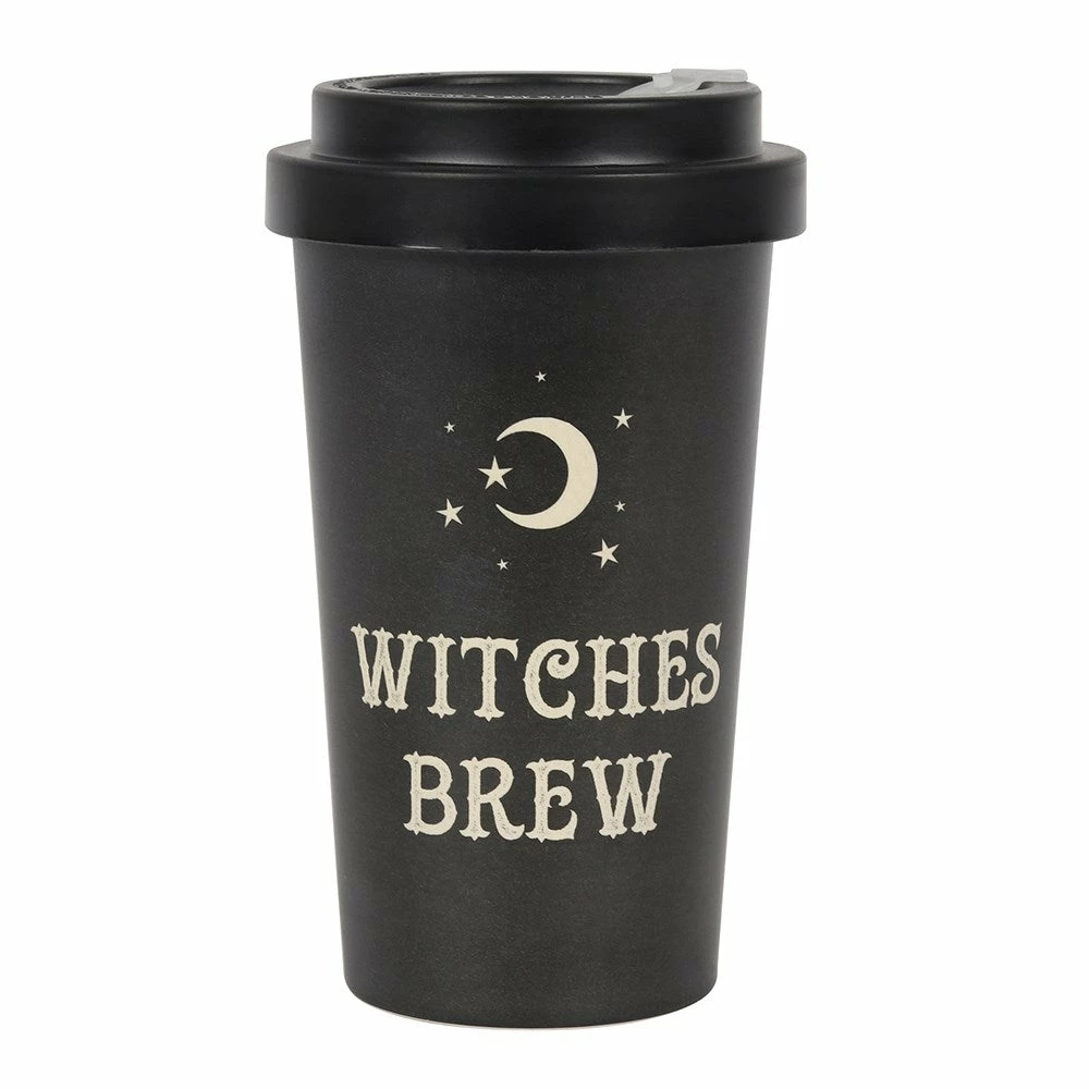 Gothic Gifts Witches Brew Eco Bamboo Travel Mug 3 Gothic Gifts Witches Brew Eco Bamboo Travel Mug