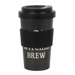 Gothic Gifts Witches Brew Eco Bamboo Travel Mug 10 Gothic Gifts Witches Brew Eco Bamboo Travel Mug
