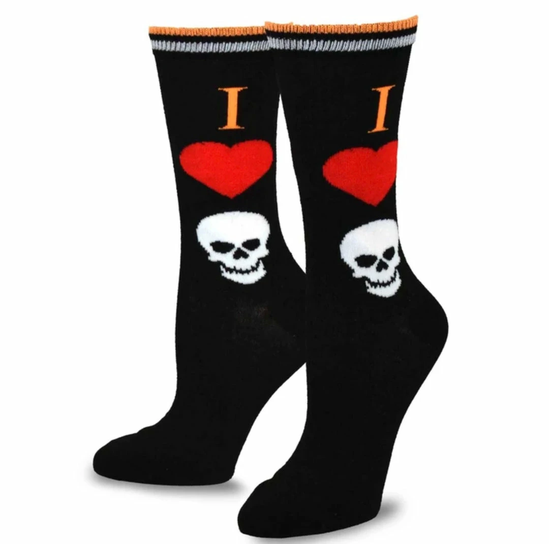 TeeHee Women's Halloween Polyester Crew Skulls 4-Pack Gift Ideas 5 TeeHee Women's Halloween Polyester Crew Skulls 4-Pack Gift Ideas