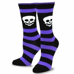 TeeHee Women's Halloween Polyester Crew Skulls 4-Pack Gift Ideas 11 TeeHee Women's Halloween Polyester Crew Skulls 4-Pack Gift Ideas